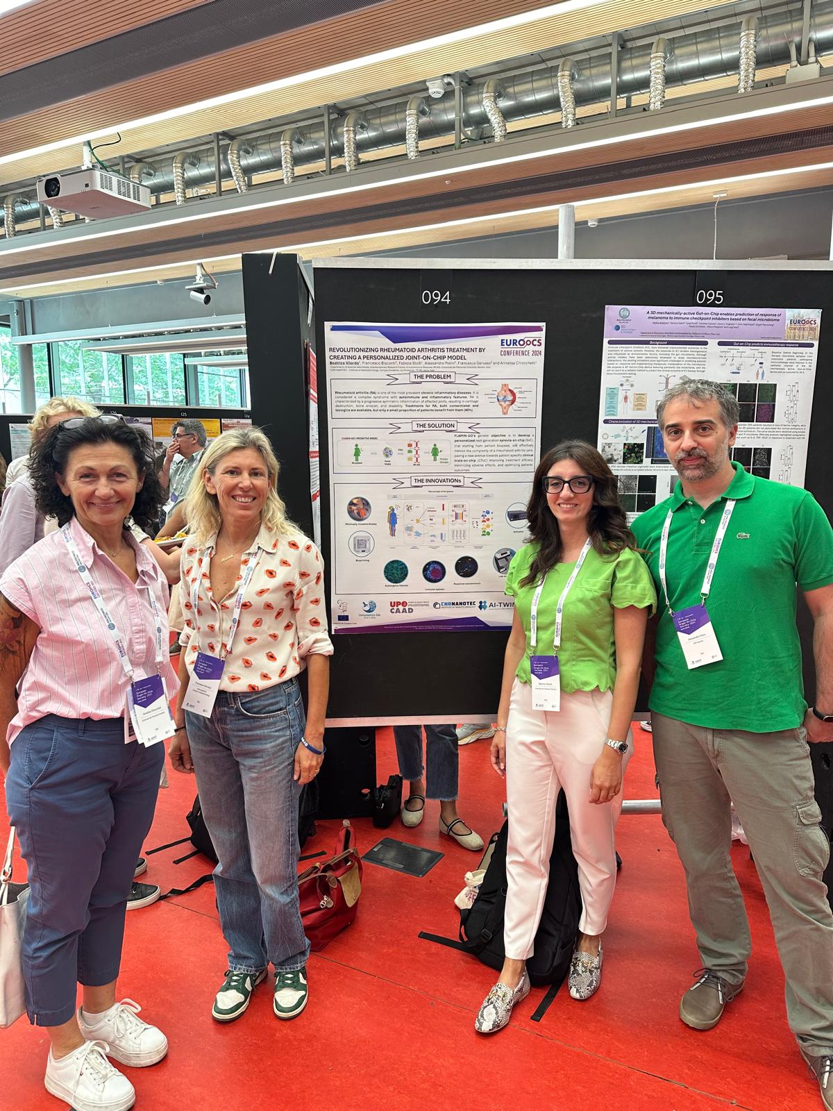 AI-TWIN at EUROoCS2024 meeting